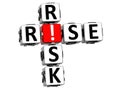3D Rise Risk Crossword