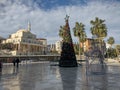 DÃ¼rres Durazzo, (Albania, Europe) - Main Square with Christmas tree