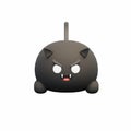 3D Scary Cat - Halloween Illustration or Icon Pack