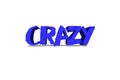 Crazy 3d colored logo