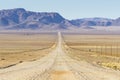 The D707, scenic road through the Tiras mountains, Namibia Royalty Free Stock Photo