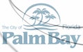 3D Seal of Palm Bay Florida, USA.