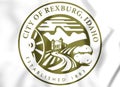 3D Seal of Rexburg Idaho, USA.