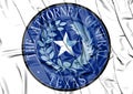 3D Seal of Texas Attorney General, USA