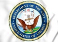 3D Seal of United States Department of the Navy.