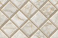 3D seamless ceramic wall tiles design with marble texture Royalty Free Stock Photo