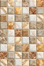 3D seamless ceramic wall tiles design texture wallpaper pattern Royalty Free Stock Photo