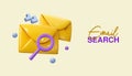 3d search mail banner