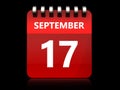 3d 17 september calendar