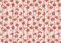 3D Stripe red seasonal flower pattern illustration textile design wallpapers, Flower Floral design Paper Pattern Royalty Free Stock Photo