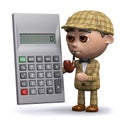 3d Sherlock calculates