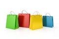 3d shopping bags, sale concept