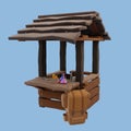 3D Simple Cute Counter Medieval Fantasy