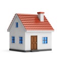 3d small house Royalty Free Stock Photo