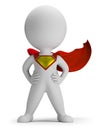 3d small people - superhero Royalty Free Stock Photo