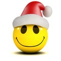 3d Smiley Santa