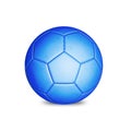 3d Soccer ball . White background. 3d illustration Royalty Free Stock Photo