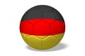 3D soccer ball/ football, national team - Germany