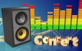 3d sound system sound system Royalty Free Stock Photo