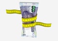 3D South African Currency with Measure tape