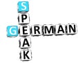 3D Speak German Crossword