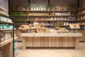 3d splay product snack drink food shopping sustainable healthy confectionery bread product dairy shelf store grocery bakery