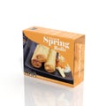 3D Spring Rolls paper Royalty Free Stock Photo