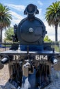 D3684 steam locomotive in Melbourne, Australia