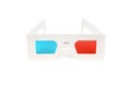 3D stereo glasses Royalty Free Stock Photo