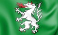3D Steyr coat of arms, Austria.