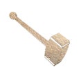 2D style hammer Royalty Free Stock Photo