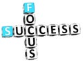 3D Success Focus Crossword