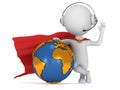 3d superhero global manager