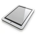 3D Tab Illustration Icon on White Background Royalty Free Stock Photo