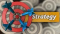 3d target circles with strategy