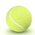 3d tennis ball isolated