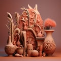 3d Terracotta Art Collection By Adam Karol