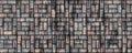 3d texture stained brick pavement background