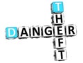 3D Theft Danger Crossword