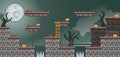 2D Tileset Platform Game 17 Royalty Free Stock Photo