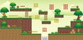 2D Tileset Platform Game 49 Royalty Free Stock Photo