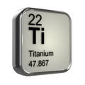 3d Titanium element