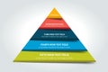 3d triangle infographic, chart, scheme, diagram, table, schedule, element.