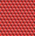 Triangle 3d red seamless pattern vector Royalty Free Stock Photo