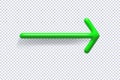 3d Vector Green Arrow select target