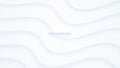 Modern Light Morph Curved Bent Lines 3D Vector Blurred Abstract White Background Royalty Free Stock Photo