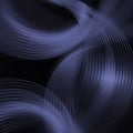 3D Vector wave lines pattern smooth curve flowing dynamic white light. Royalty Free Stock Photo