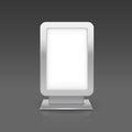 3d vertical blank light box