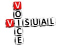 3D Visual Voice Crossword