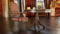 3d visualization interior antique furniture